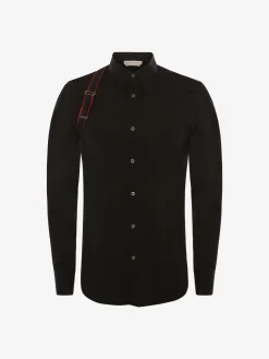 Men's Signature Harness Shirt in >Alexander McQueen Flash Sale
