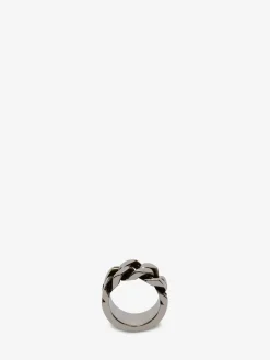 Men's Chain Ring in >Alexander McQueen Store
