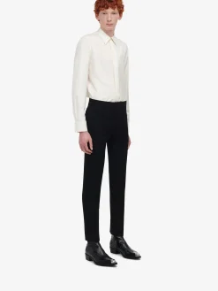Men's Concealed Placket Shirt in ><noscript><img width=