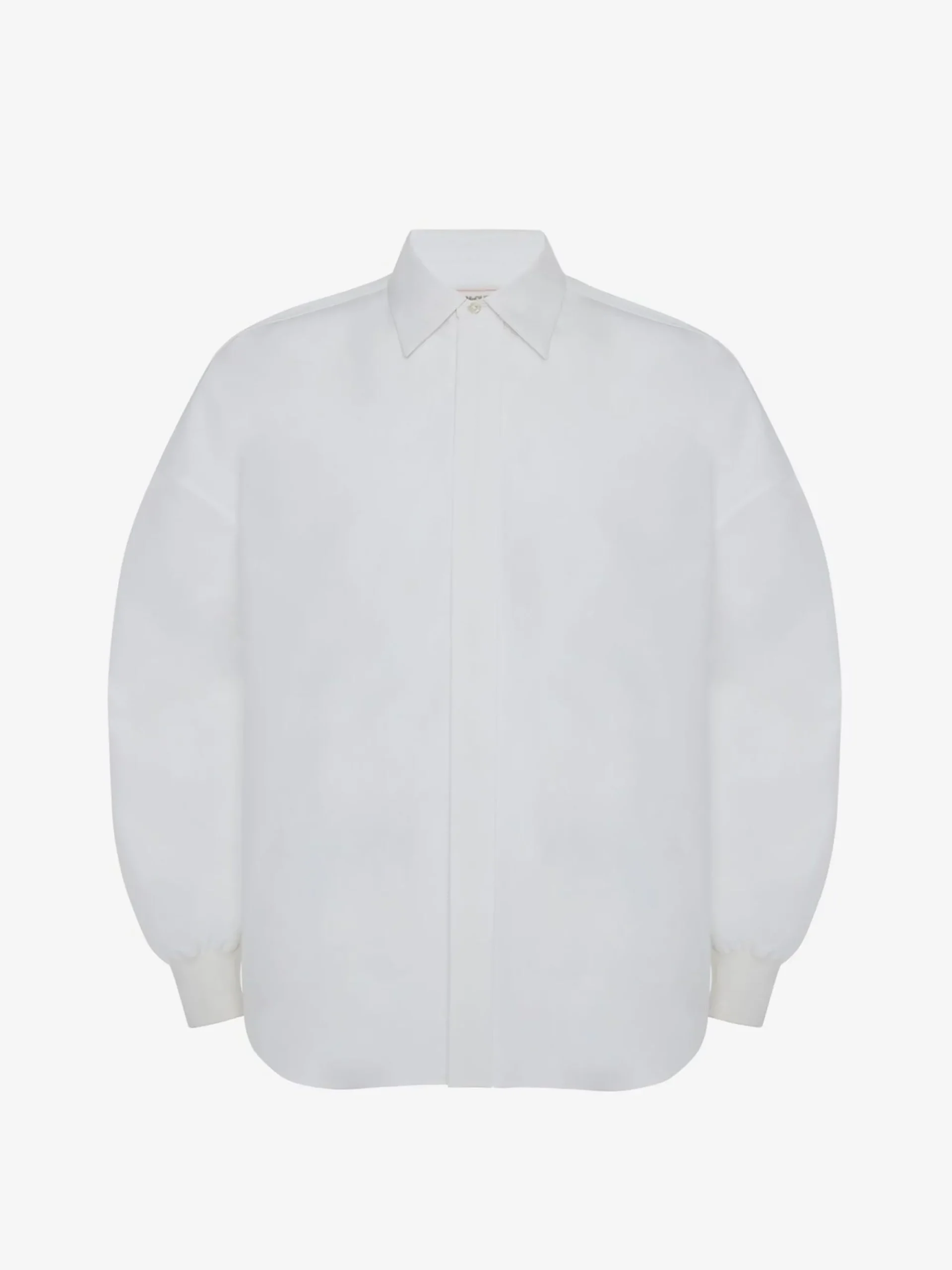Men's Cotton Poplin Shirt in >Alexander McQueen Cheap