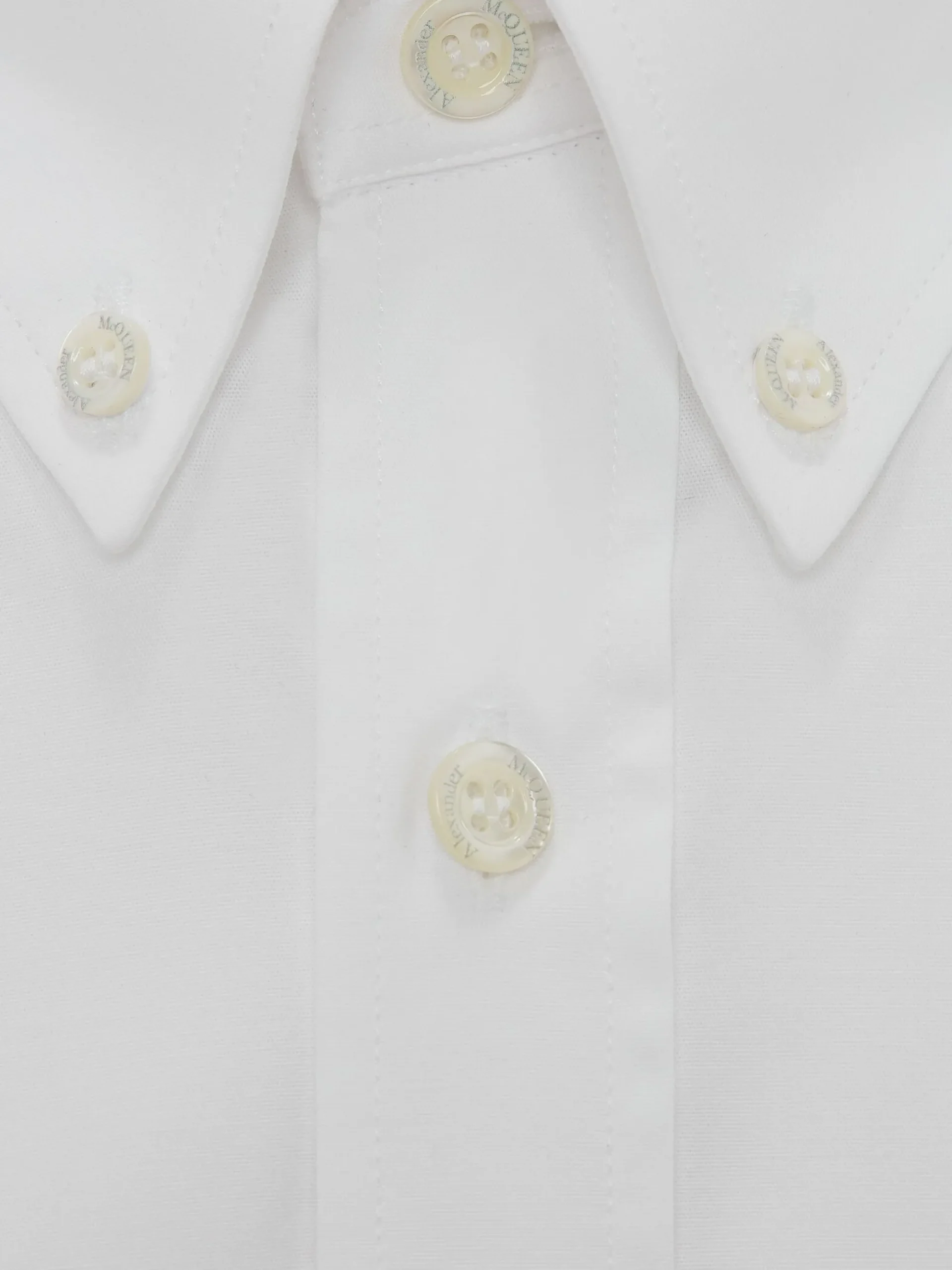 Men's Cotton Poplin Shirt in >Alexander McQueen Cheap