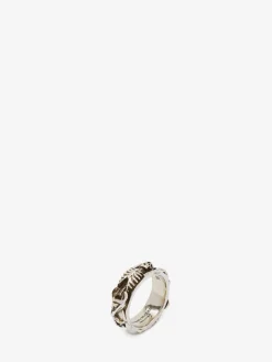 Men's Dancing Skeleton Ring in >Alexander McQueen Sale
