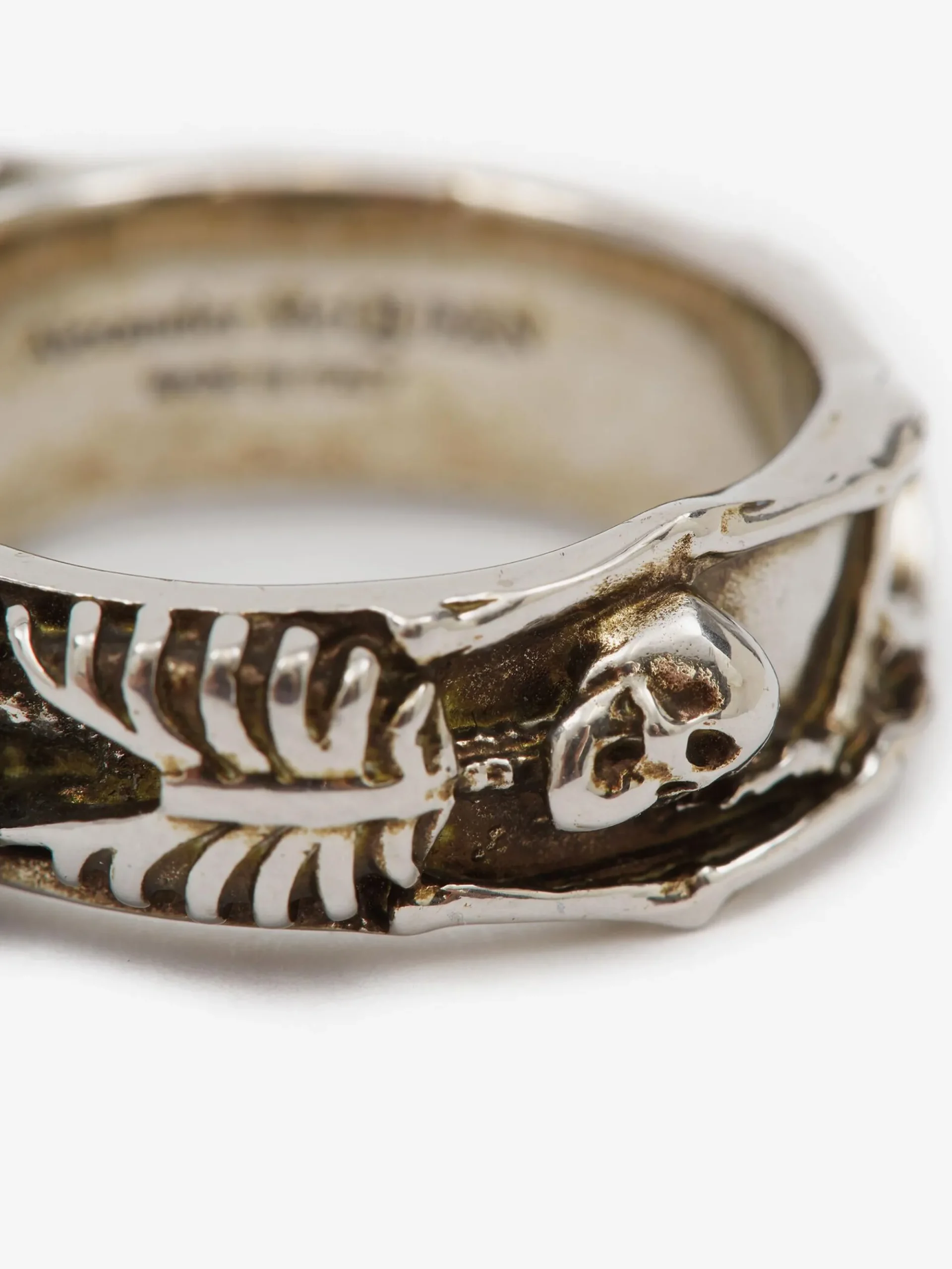 Men's Dancing Skeleton Ring in >Alexander McQueen Sale