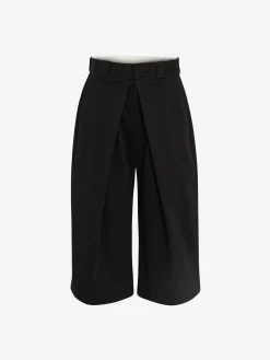 Men's Deep Pleat Shorts in >Alexander McQueen Best Sale
