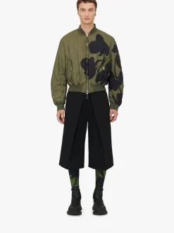 Men's Deep Pleat Shorts in >Alexander McQueen Best Sale