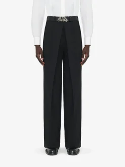 Men's Deep Pleat Tailored Trousers in ><noscript><img width=