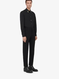 Men's Dragonfly Embroidery Shirt in ><noscript><img width=