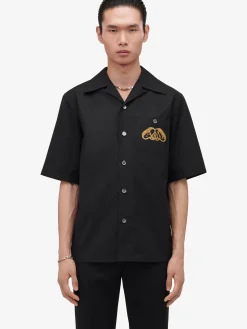 Men's Embroidered Hawaiian Shirt in ><noscript><img width=