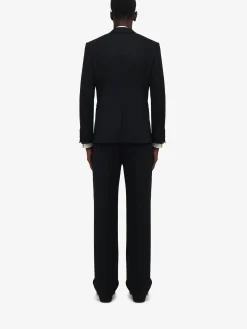 Men's Embroidered Lapel Single-breasted Jacket in ><noscript><img width=