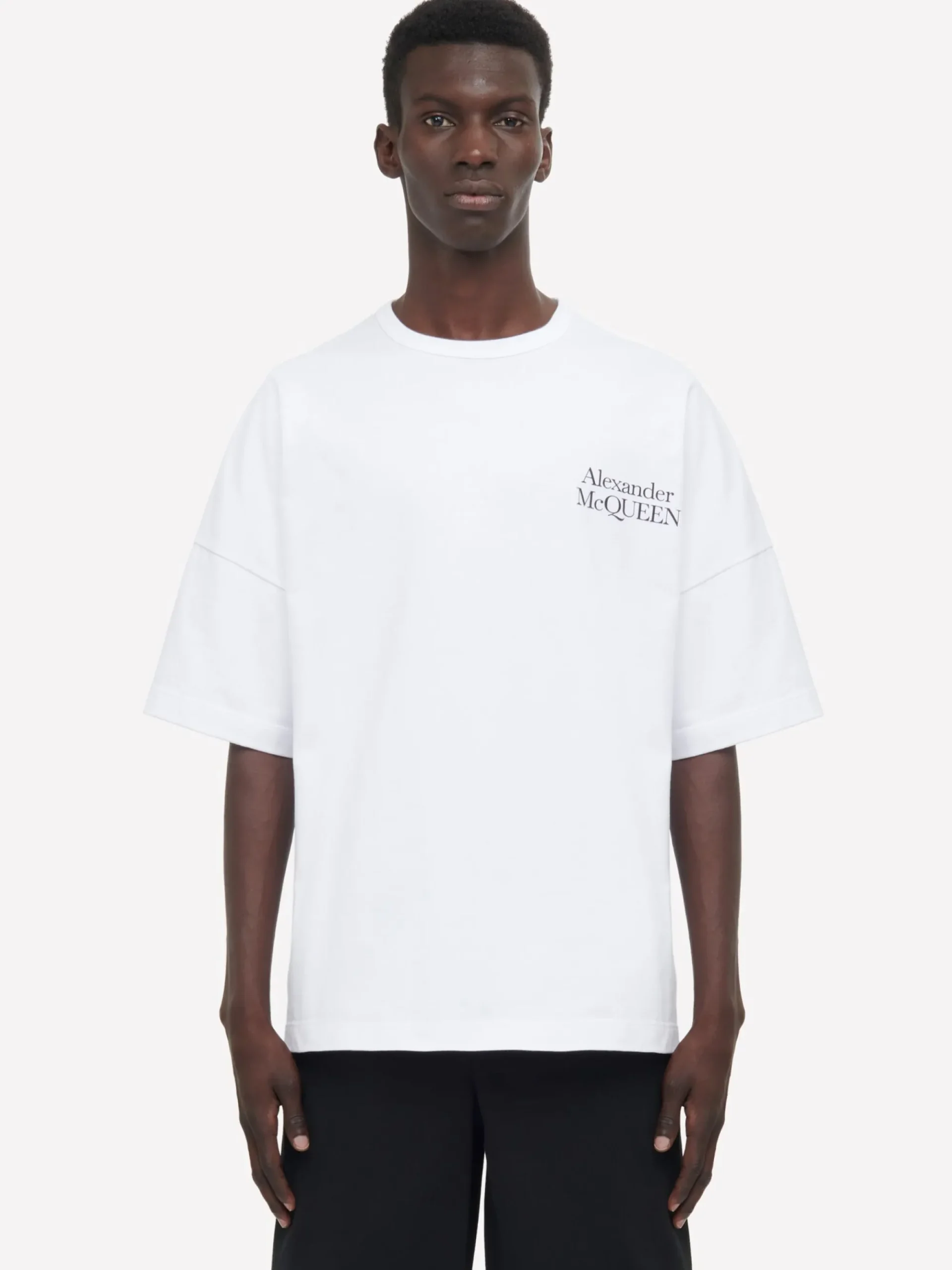 Men's Exploded Logo T-shirt in >Alexander McQueen Best