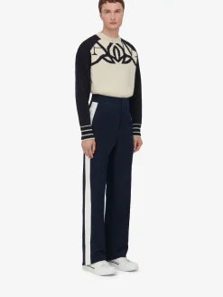 Men's Exploded Seal Logo Jumper in ><noscript><img width=