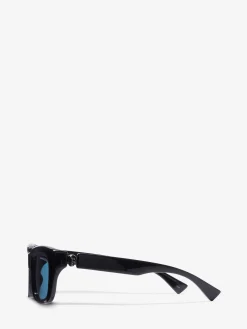 Men's Floating Skull Rectangular Sunglasses in ><noscript><img width=