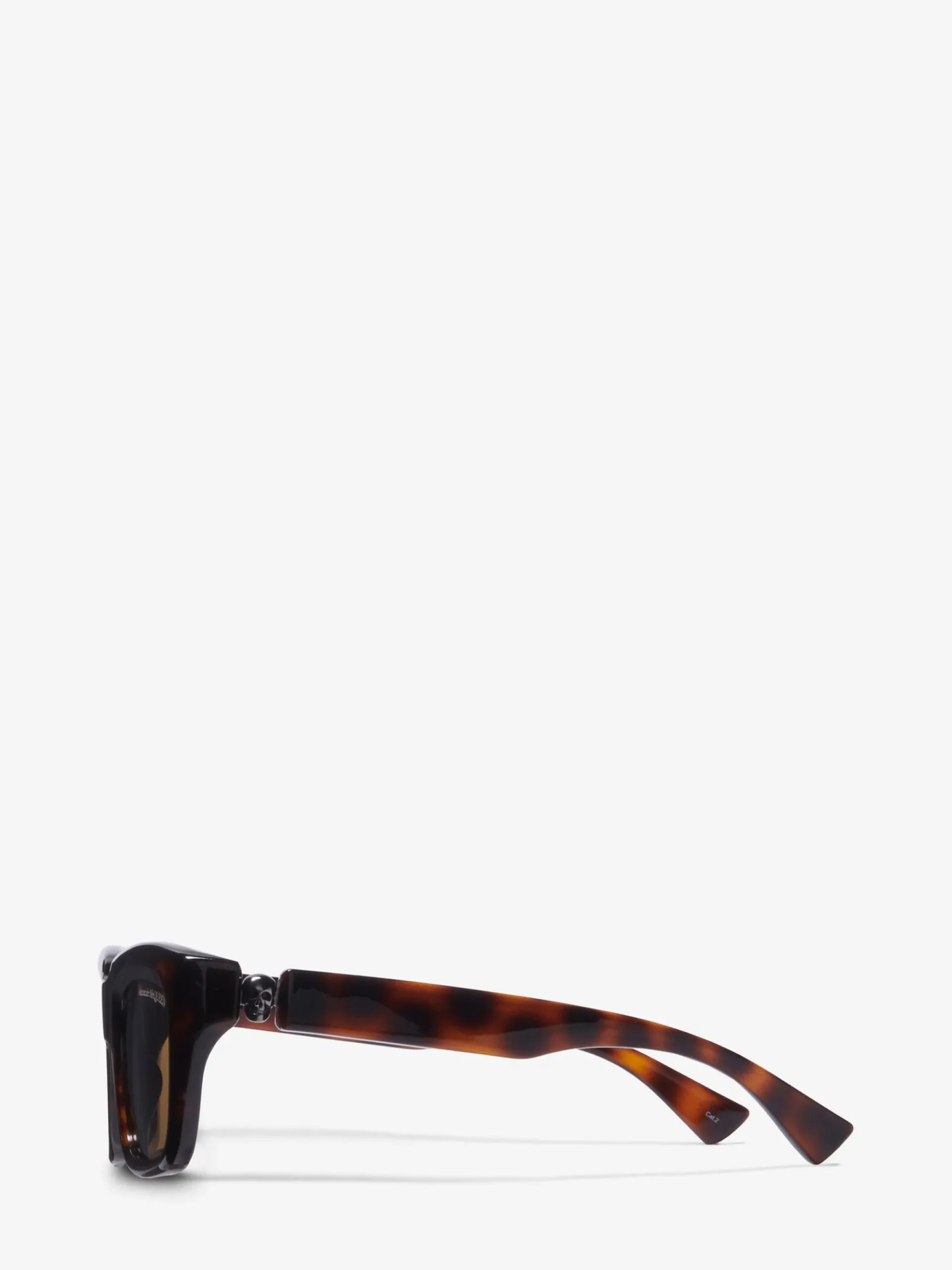 Men's Floating Skull Rectangular Sunglasses in >Alexander McQueen Store