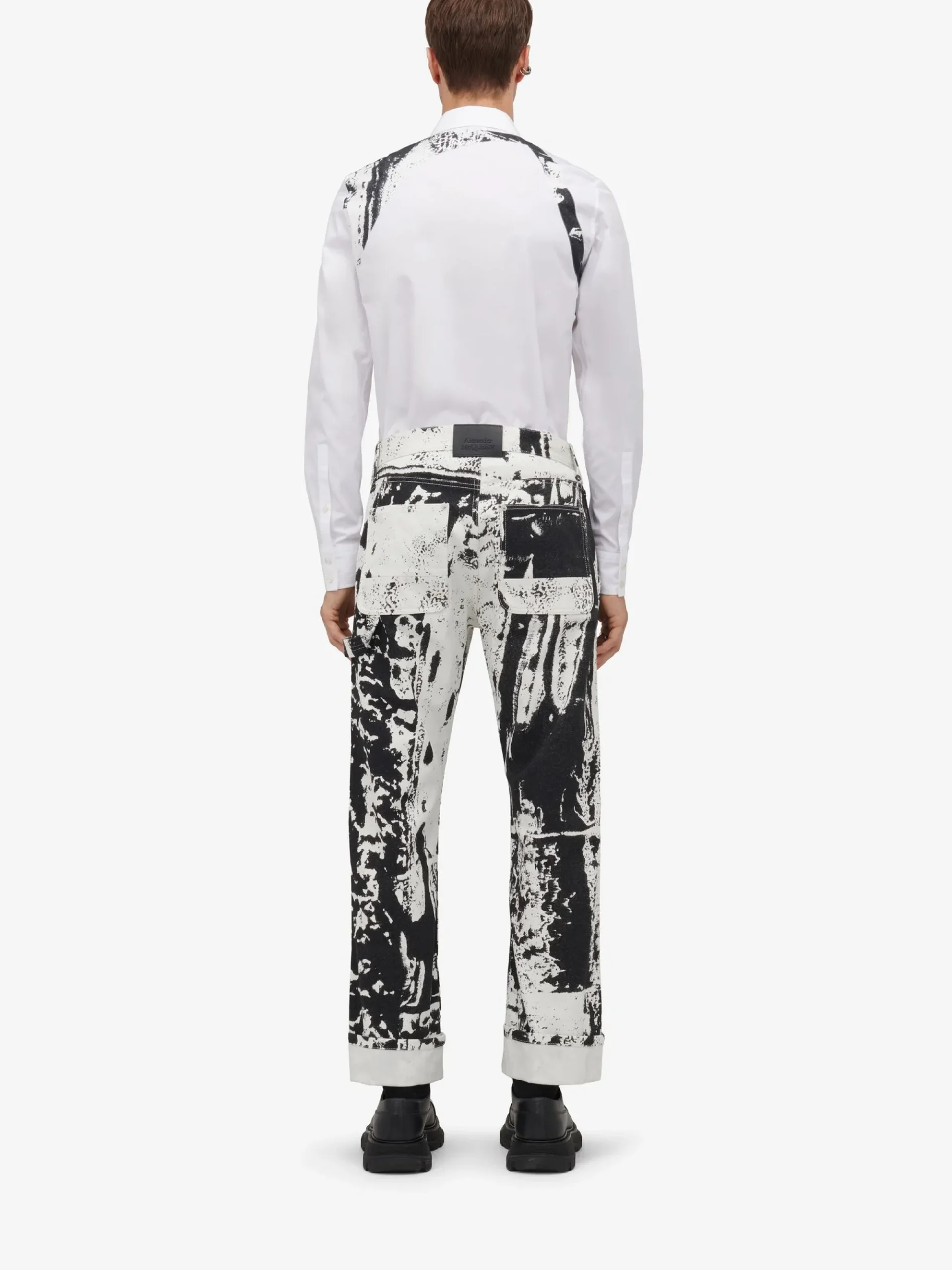 Men's Fold Harness Shirt in >Alexander McQueen Best Sale