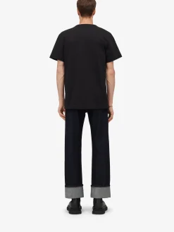 Men's Half Seal Logo T-shirt in ><noscript><img width=