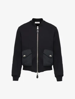 Men's Hybrid Bomber Jacket in >Alexander McQueen New