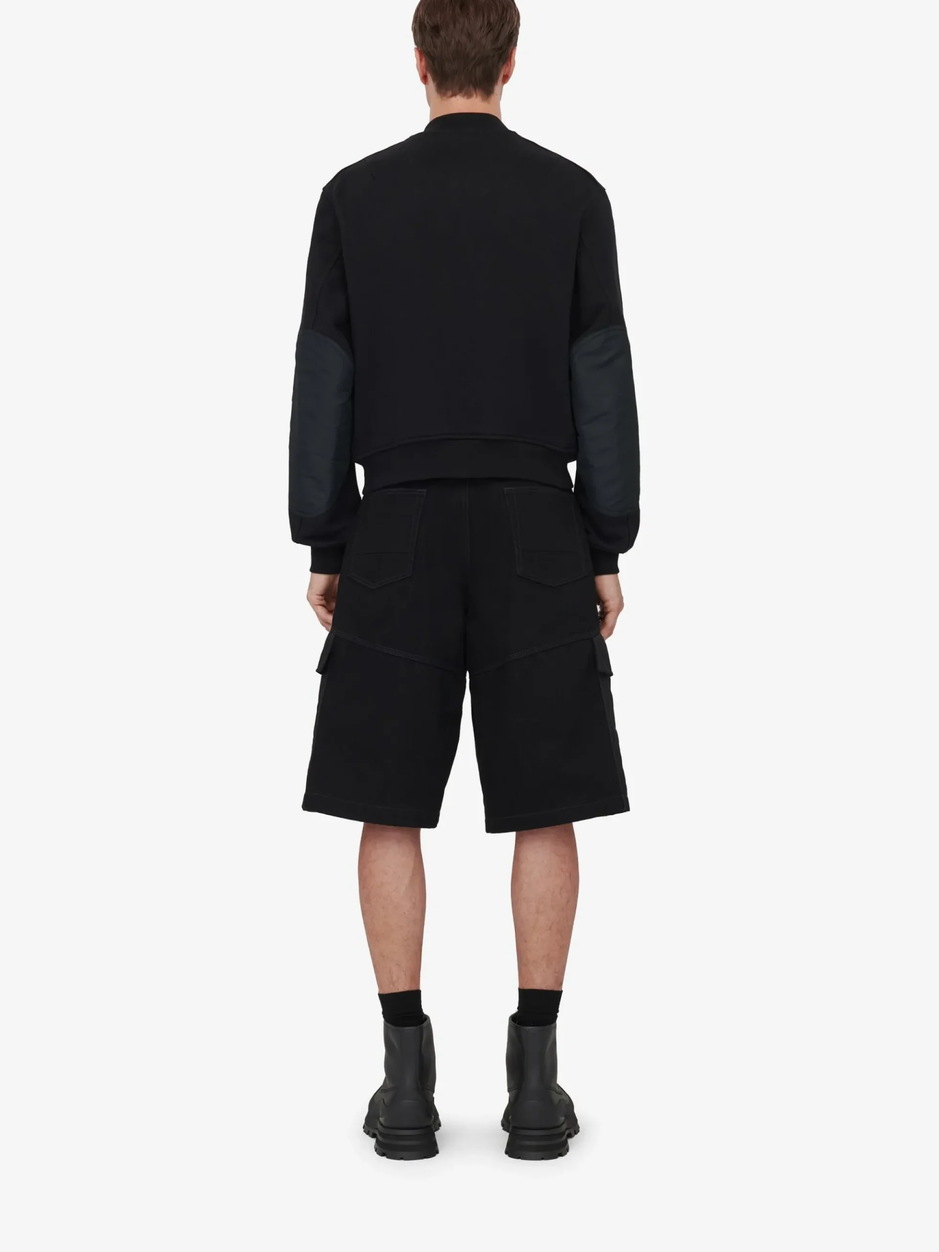Men's Hybrid Bomber Jacket in >Alexander McQueen New