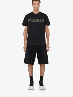 Men's Hybrid Denim Shorts in >Alexander McQueen New