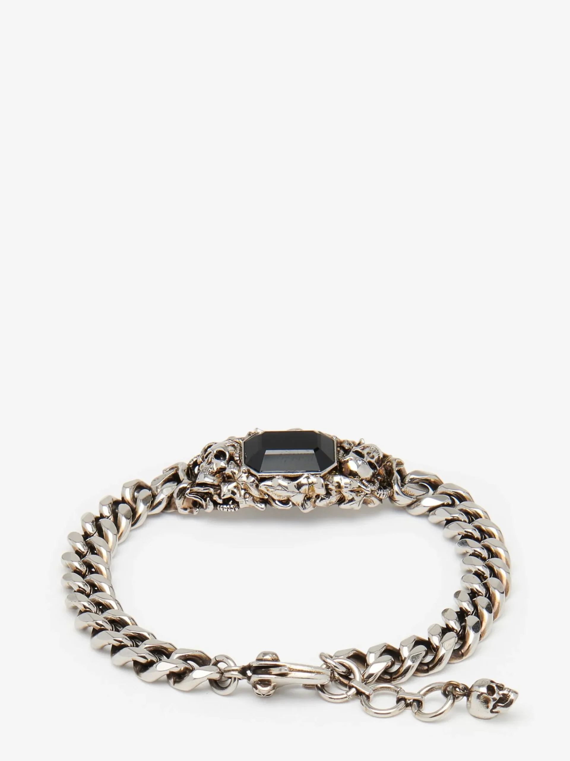 Men's Ivy Skull Chain Bracelet in >Alexander McQueen Flash Sale