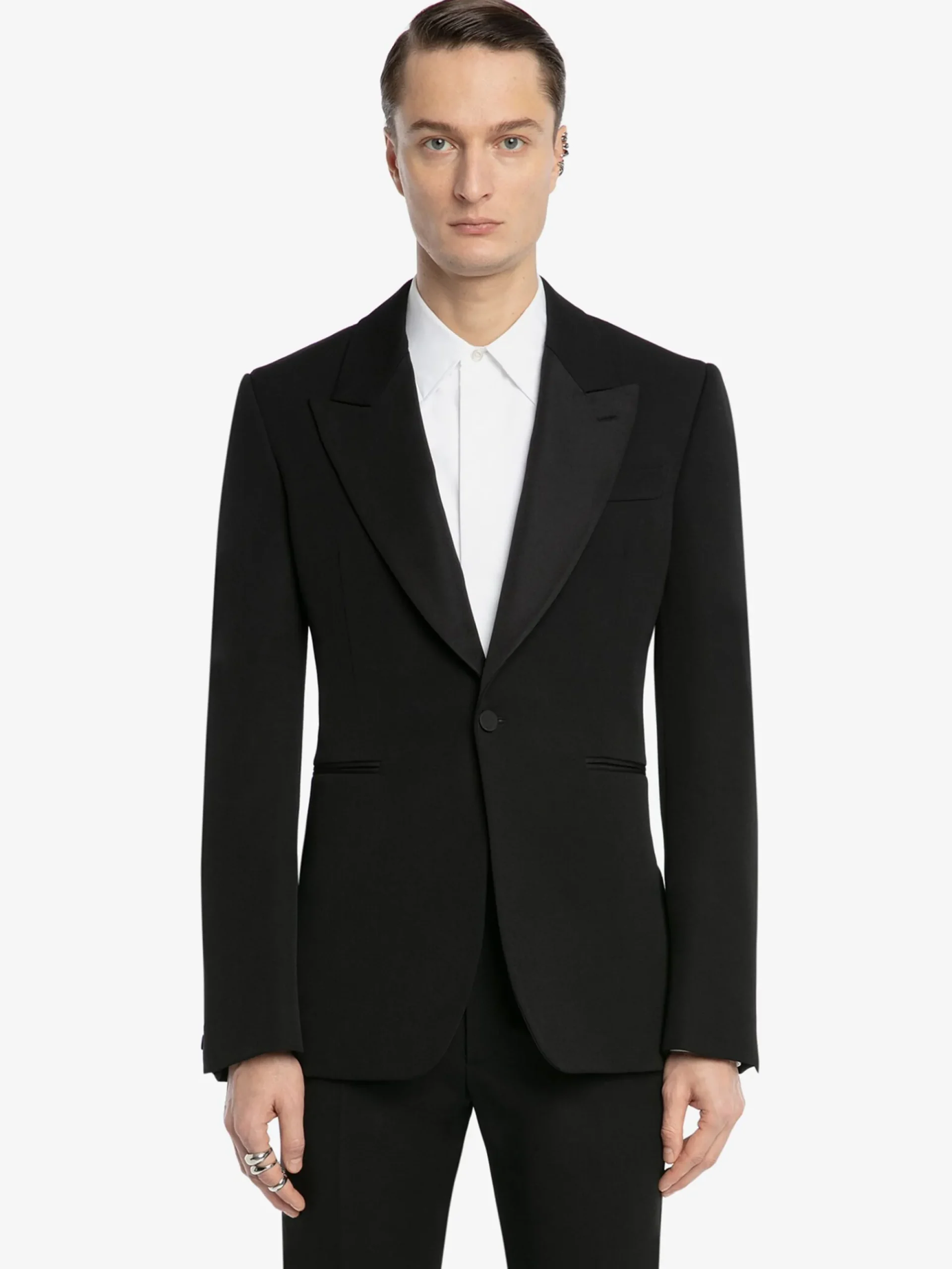 Men's Large Lapels Tailored Jacket in >Alexander McQueen Best