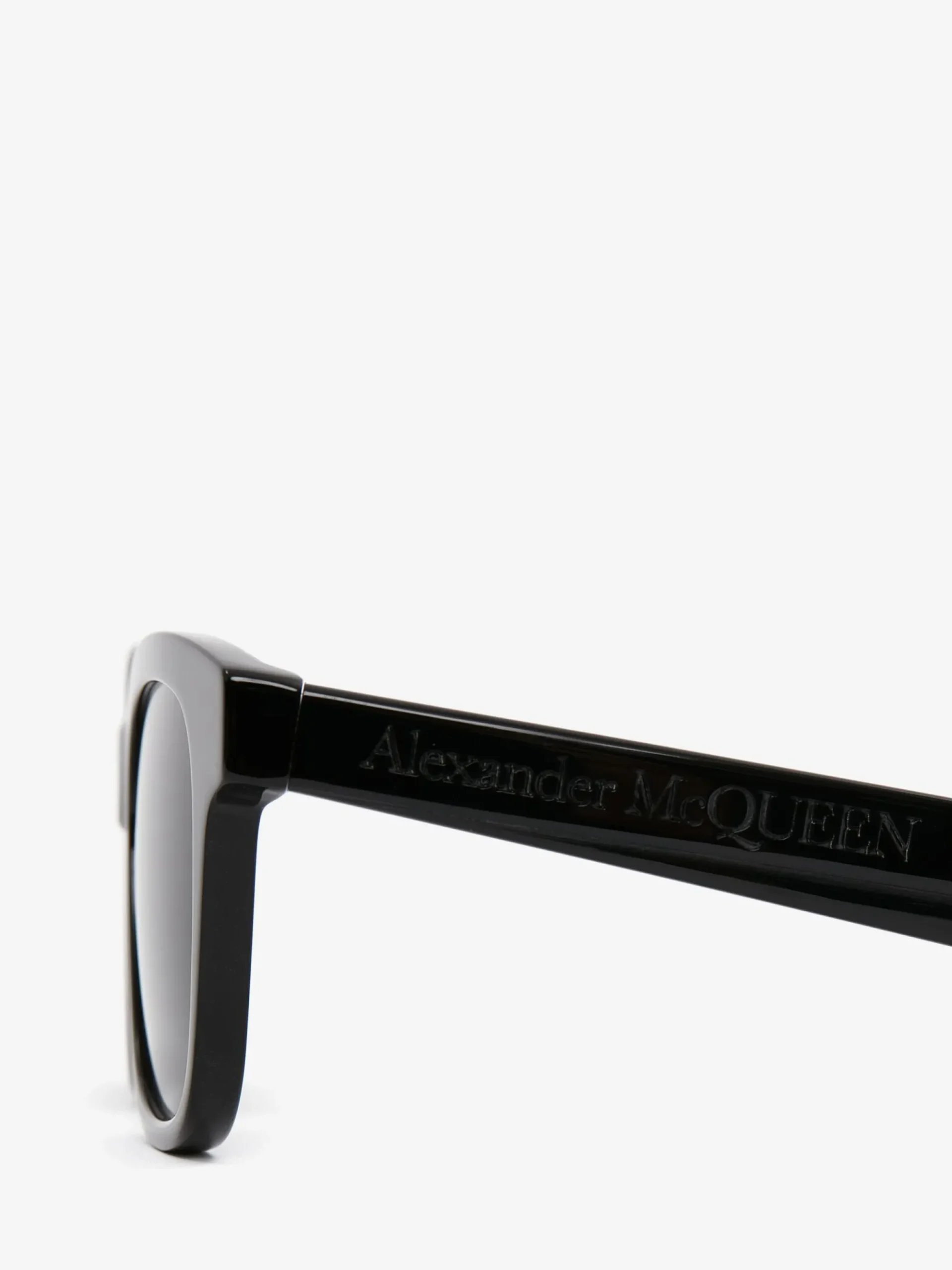 Men's McQueen Angled Rectangular Sunglasses in >Alexander McQueen Cheap