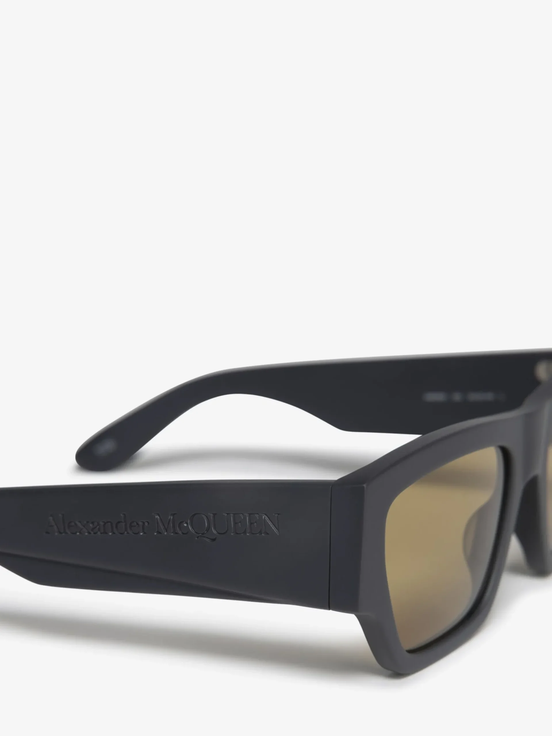 Men's McQueen Angled Rectangular Sunglasses in >Alexander McQueen Flash Sale