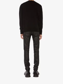 Men's McQueen Graffiti Crew Neck Sweater in ><noscript><img width=