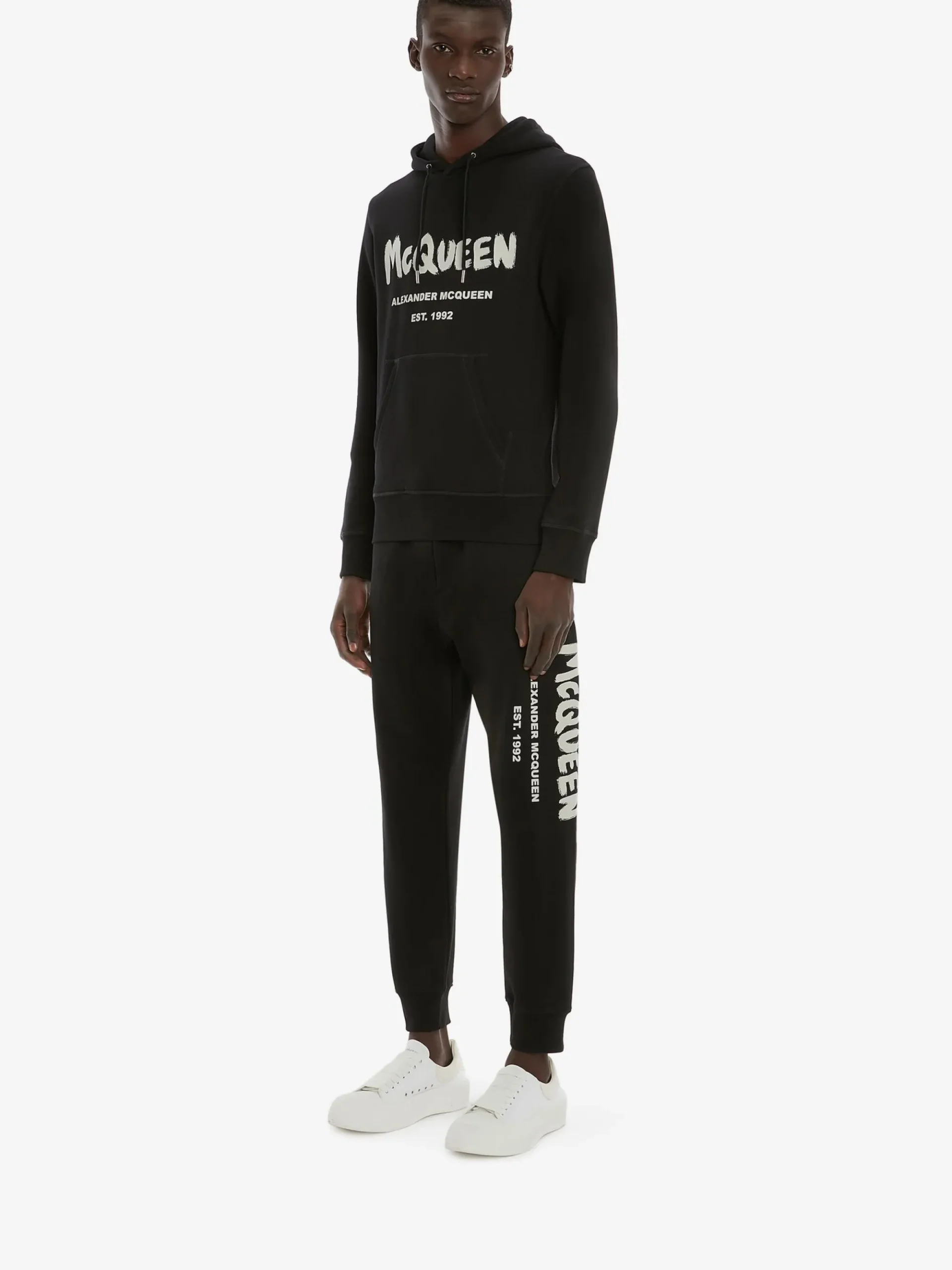 Men's McQueen Graffiti Joggers in >Alexander McQueen Cheap