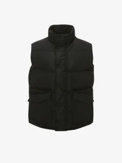 Men's McQueen Graffiti Puffer Waistcoat in >Alexander McQueen Hot
