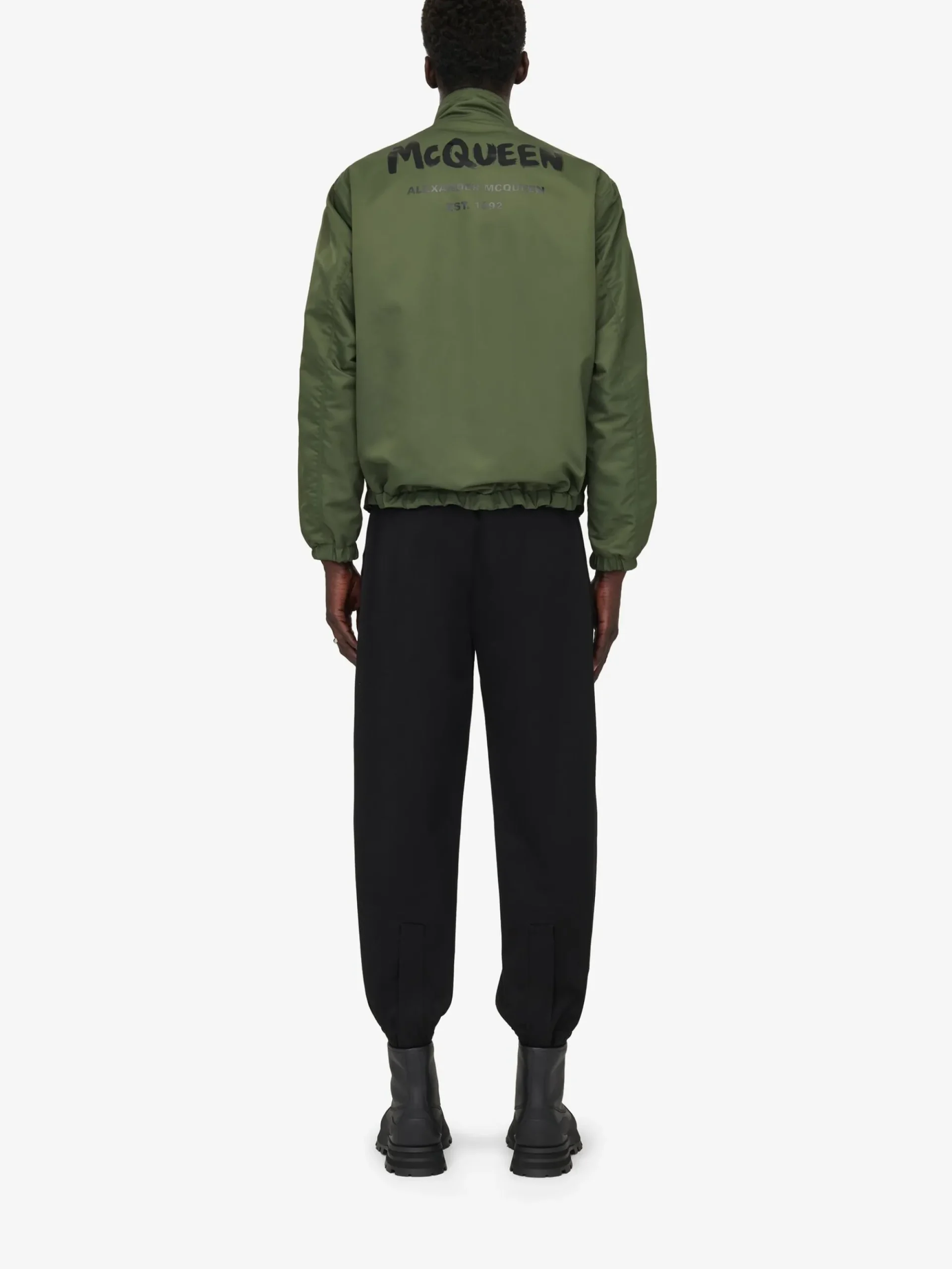 Men's McQueen Graffiti Reversible Jacket in >Alexander McQueen Hot