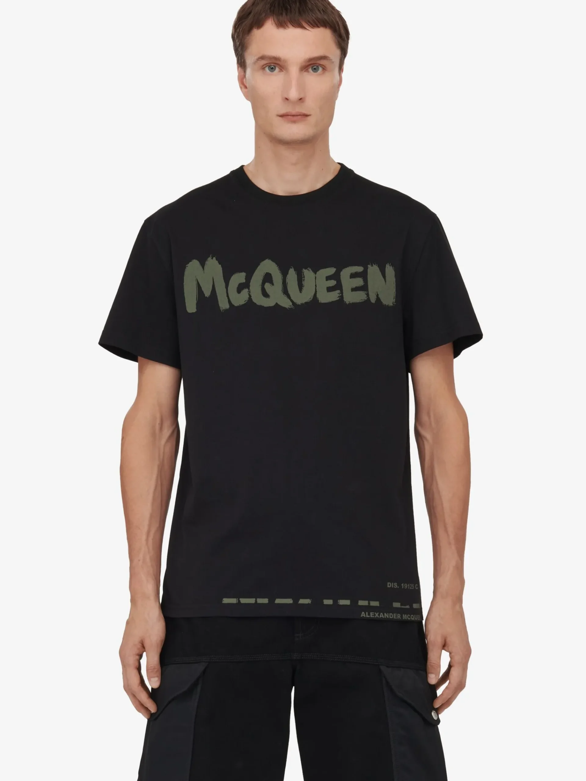 Men's McQueen Graffiti T-shirt in >Alexander McQueen Flash Sale