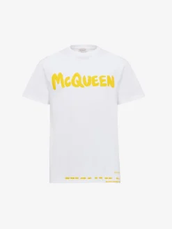 Men's McQueen Graffiti T-shirt in >Alexander McQueen New