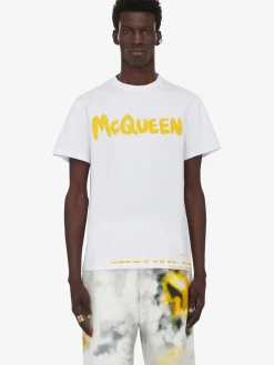 Men's McQueen Graffiti T-shirt in ><noscript><img width=