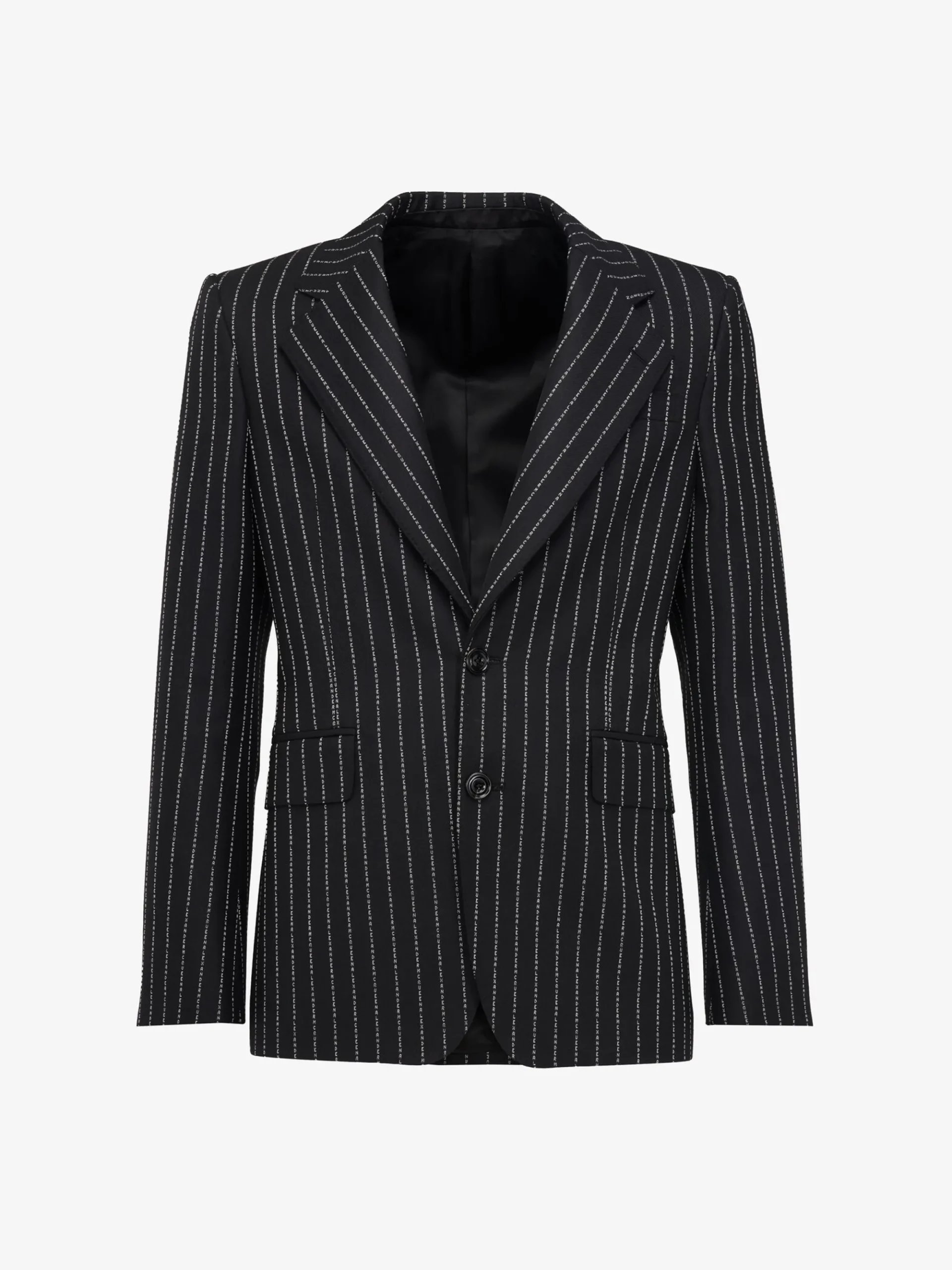 Men's Neat Shoulder Single-breasted Jacket in >Alexander McQueen Best Sale