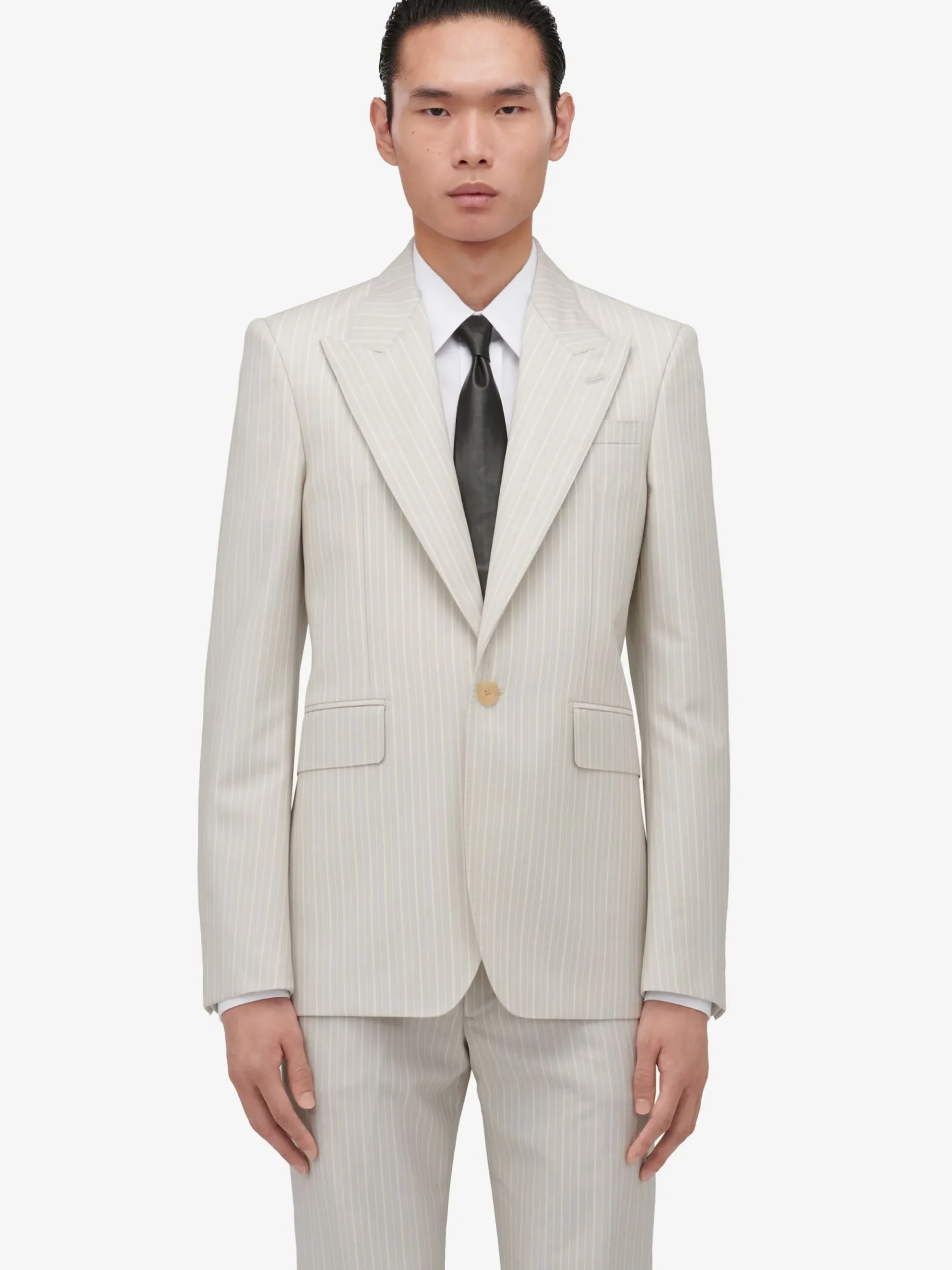 Men's Neat Shoulder Single-breasted Jacket in >Alexander McQueen Hot
