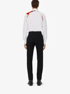 Men's Obscured Flower Harness Shirt in ><noscript><img width=