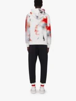 Men's Obscured Flower Hooded Sweatshirt in ><noscript><img width=