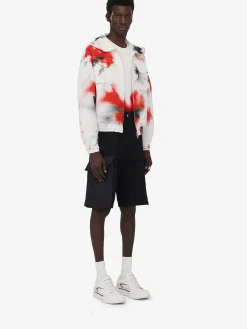 Men's Obscured Flower Windbreaker in ><noscript><img width=