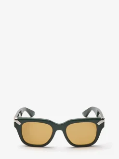 Men's Punk Rivet Square Sunglasses in >Alexander McQueen Store