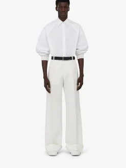 Men's Ribbed Cuff Shirt in >Alexander McQueen Sale