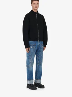 Men's Seal Logo Bomber Jacket in ><noscript><img width=