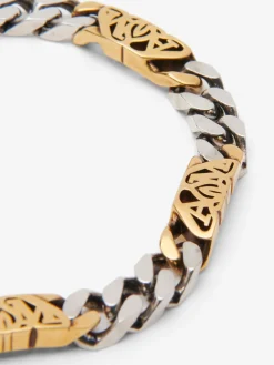 Men's Seal Logo Chain Bracelet in ><noscript><img width=