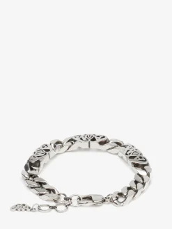 Men's Seal Logo Chain Bracelet in ><noscript><img width=