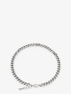 Men's Seal Logo Chain Choker in ><noscript><img width=