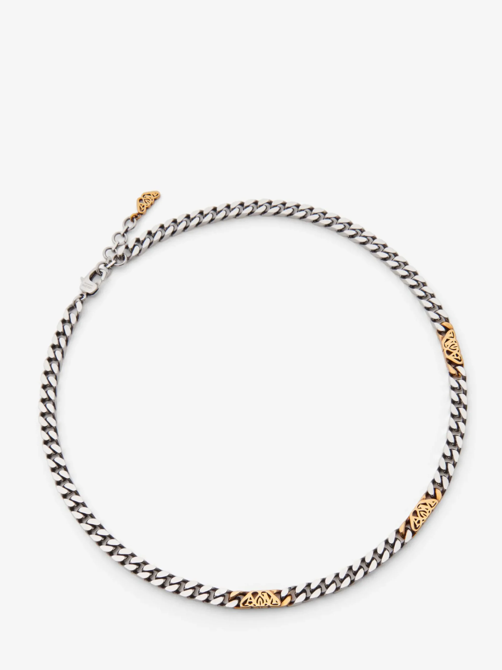 Men's Seal Logo Chain Choker in >Alexander McQueen Best