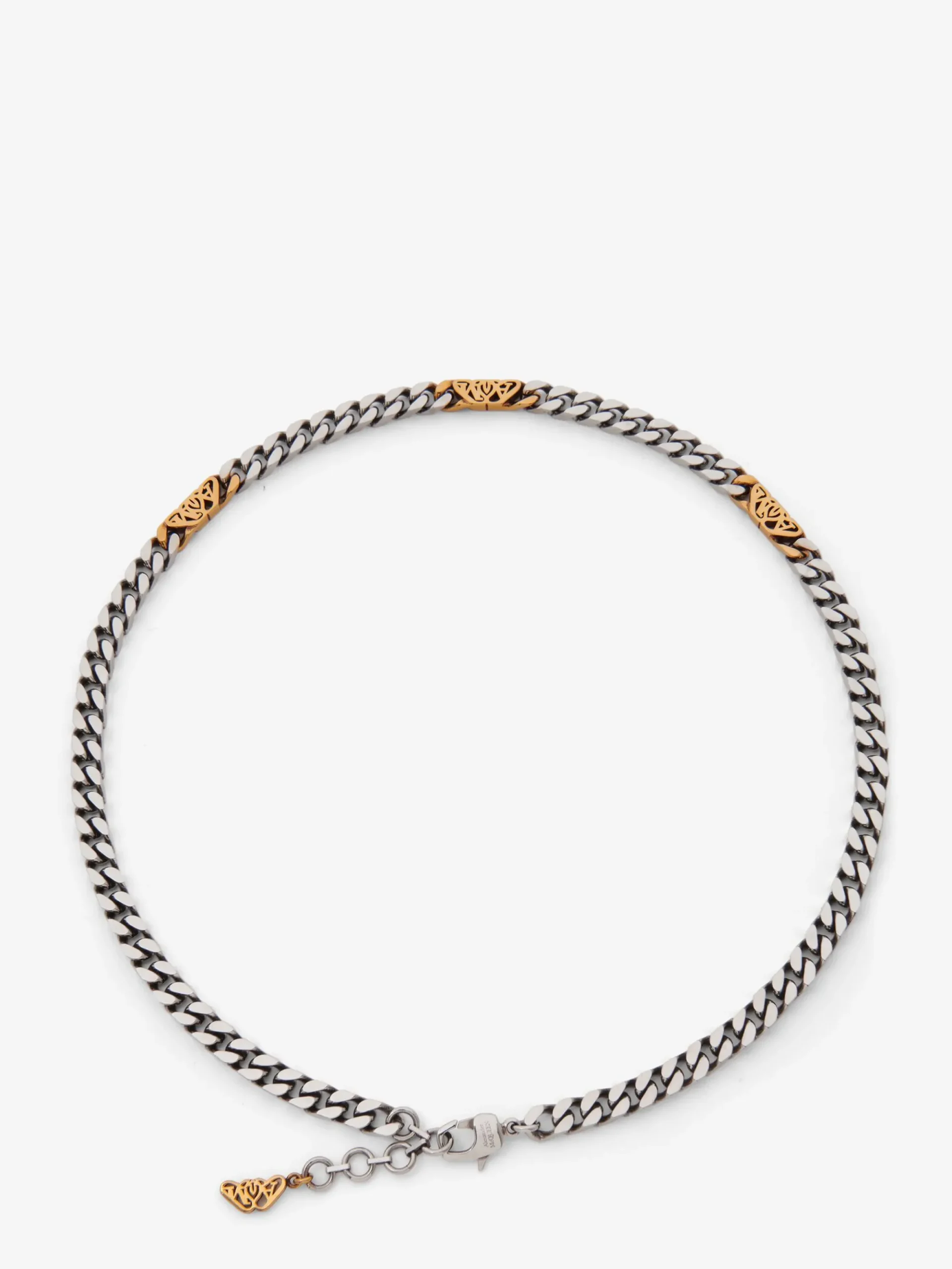 Men's Seal Logo Chain Choker in >Alexander McQueen Best