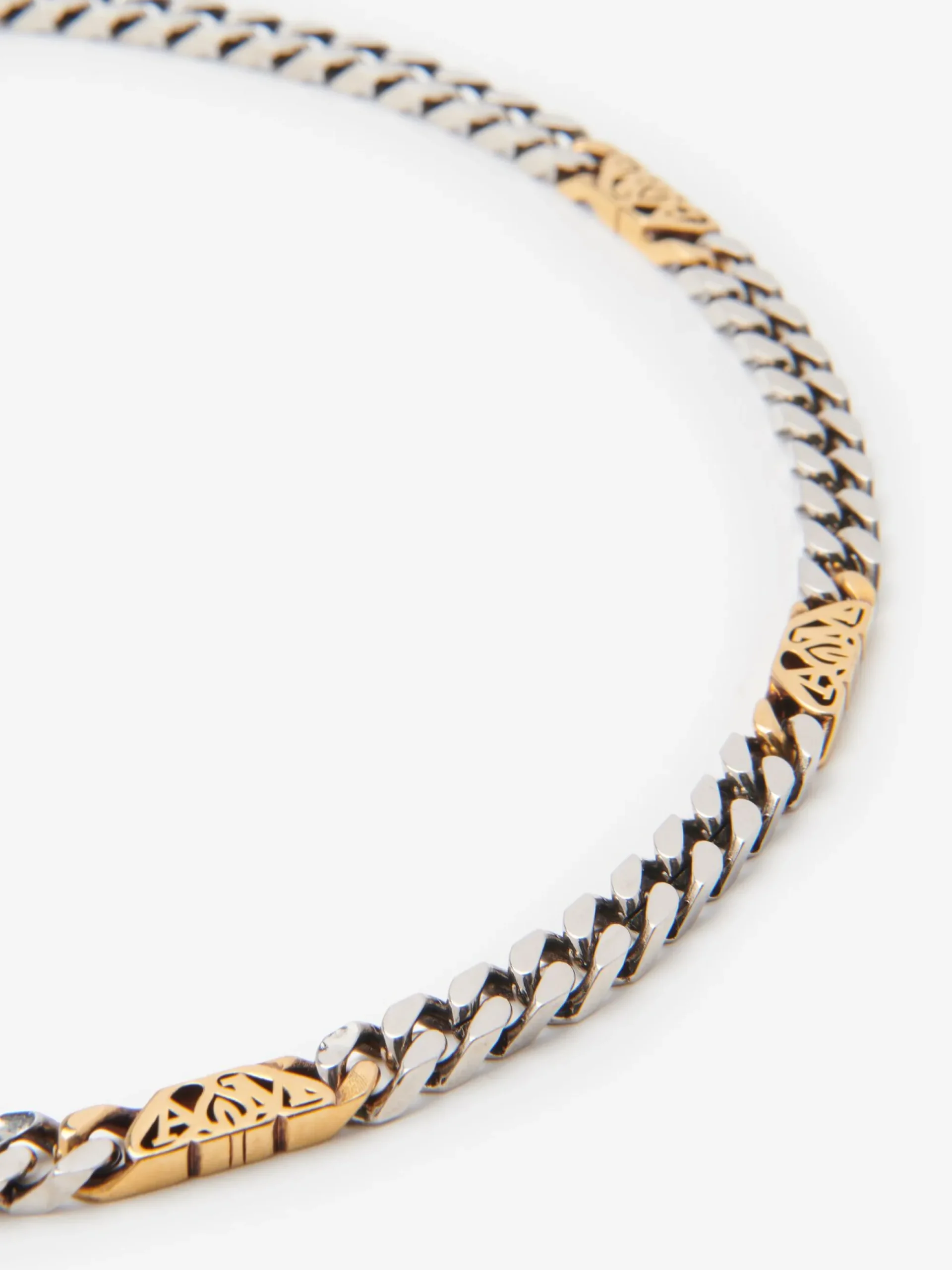 Men's Seal Logo Chain Choker in >Alexander McQueen Best