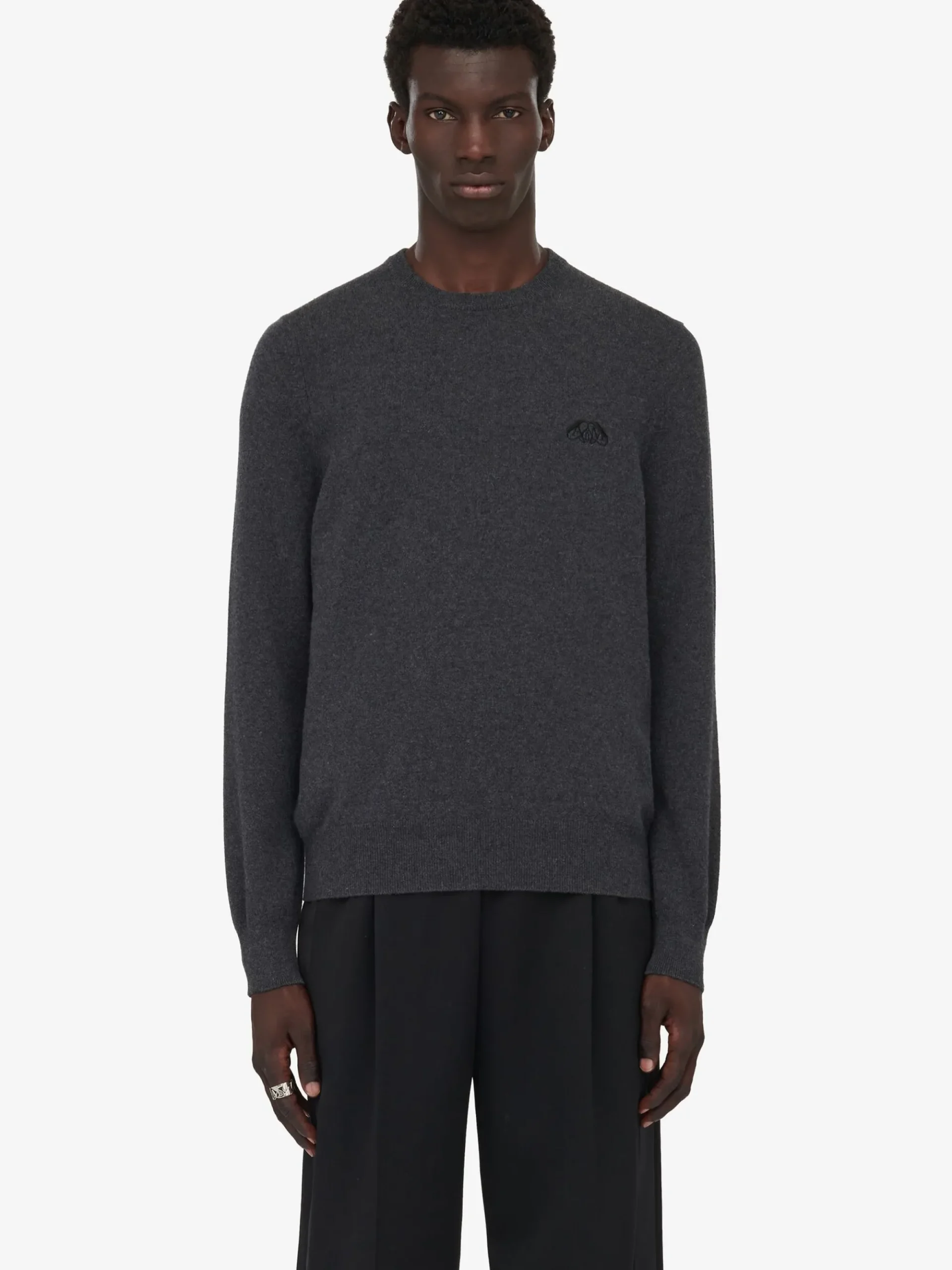Men's Seal Logo Jumper in >Alexander McQueen Sale