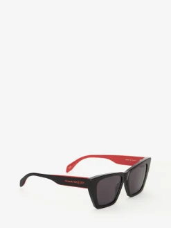 Men's Selvedge Cat-eye Sunglasses in ><noscript><img width=