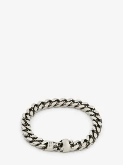 Men's Skull Chain Bracelet in >Alexander McQueen New